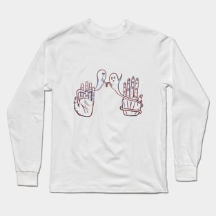 Holding Hands In Spirit Long Sleeve T-Shirt